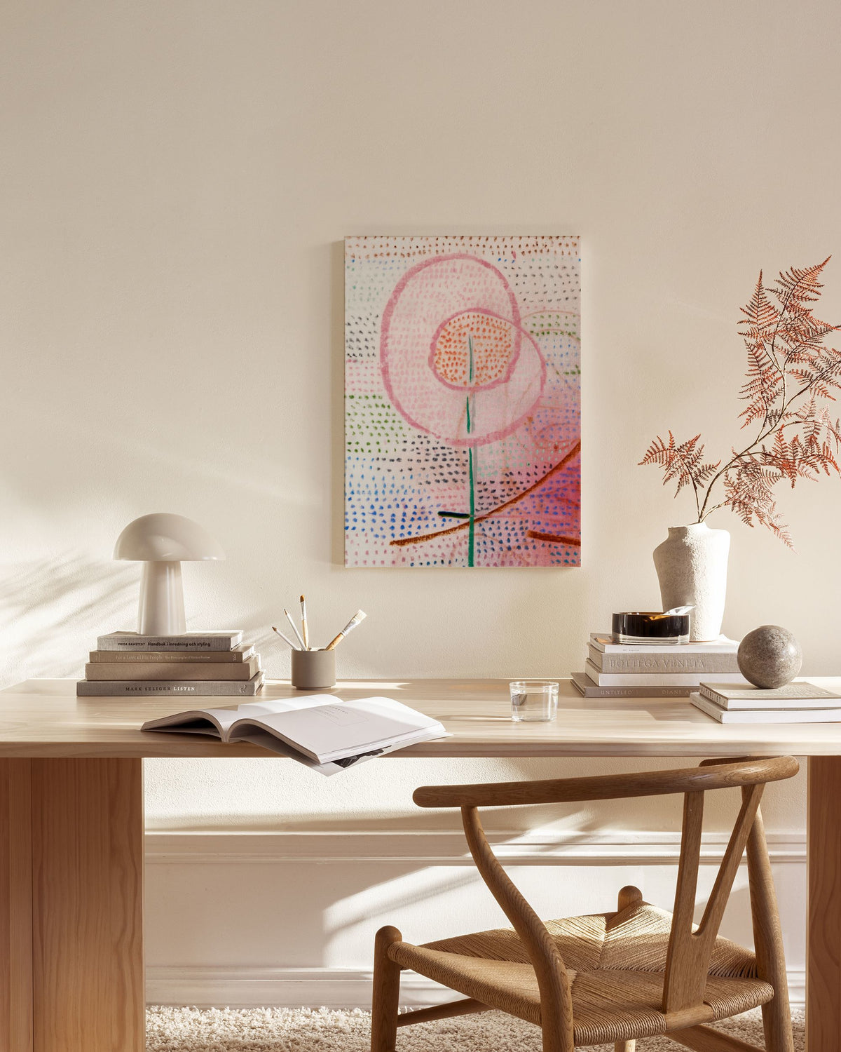 Paul Klee - Blossoming Canvas print