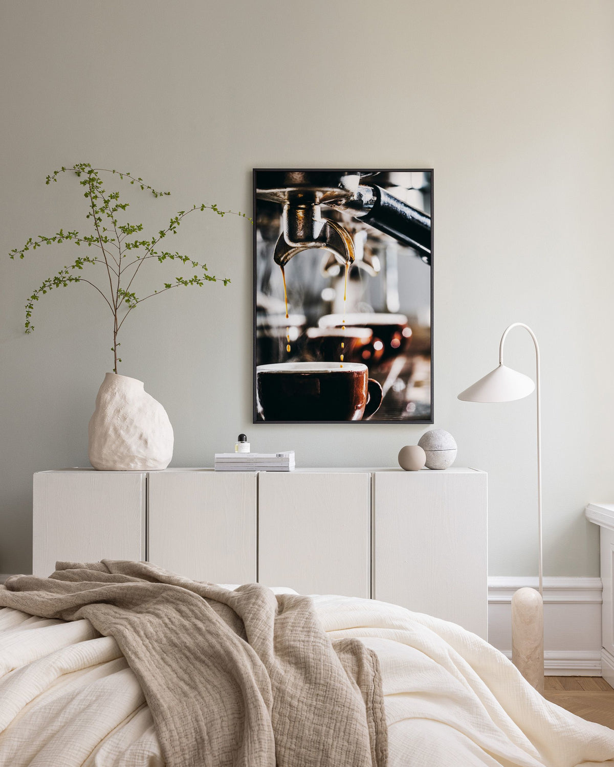 Espresso Drops Canvas print
