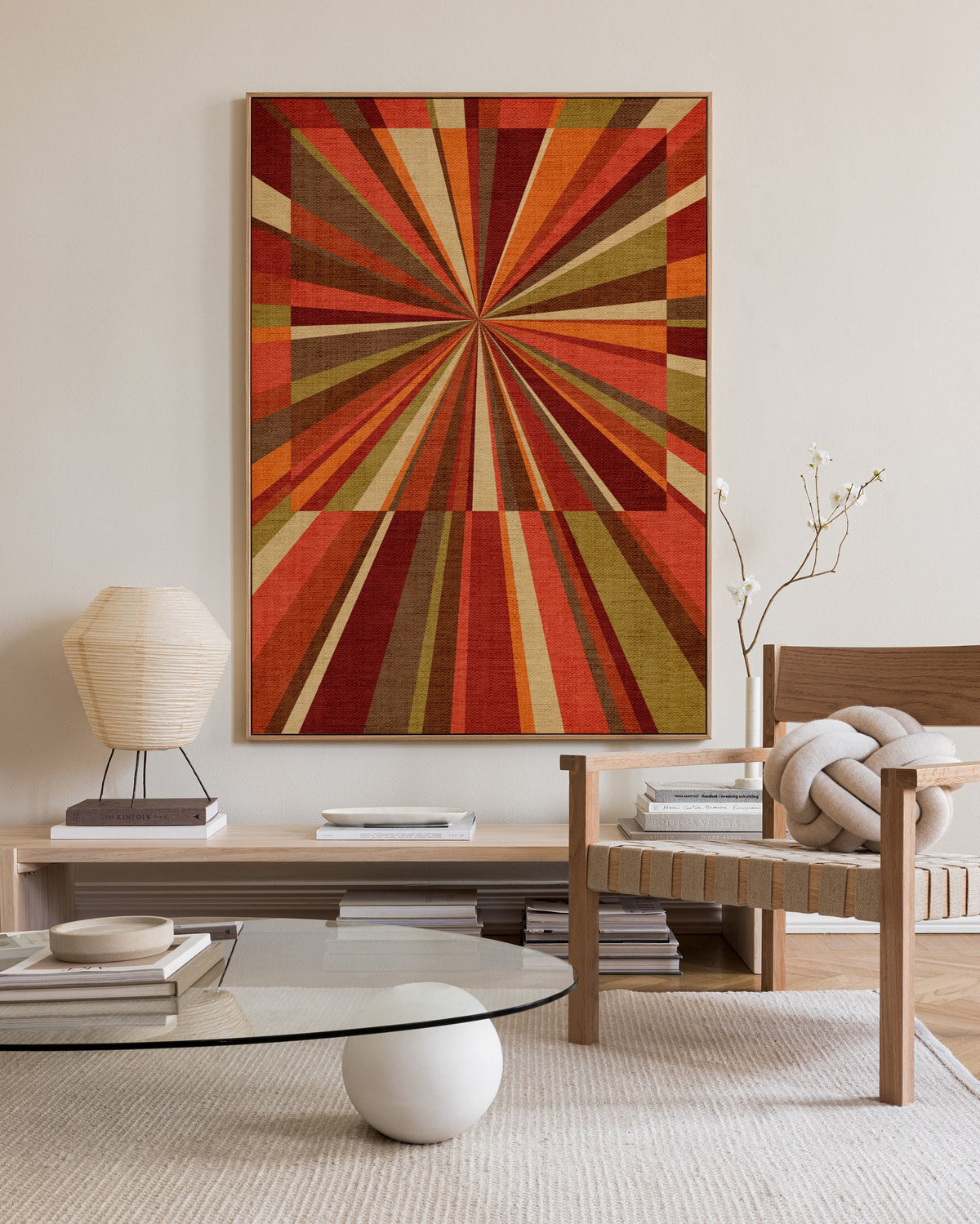 Supernova Canvas print