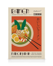 We made something nice - The Ramen Canvas print
