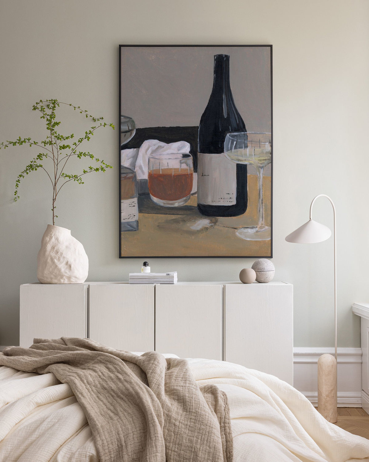 Lauren Bencivengo - Tablescape Canvas print