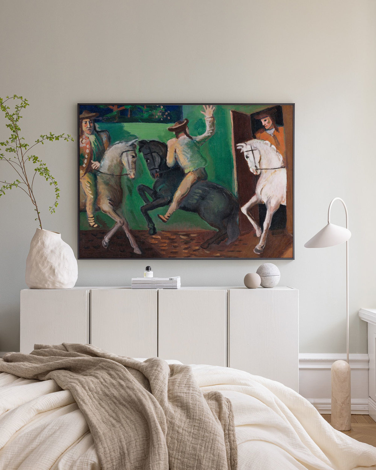 Cyprián Majerník - Riders On Horses Canvas print