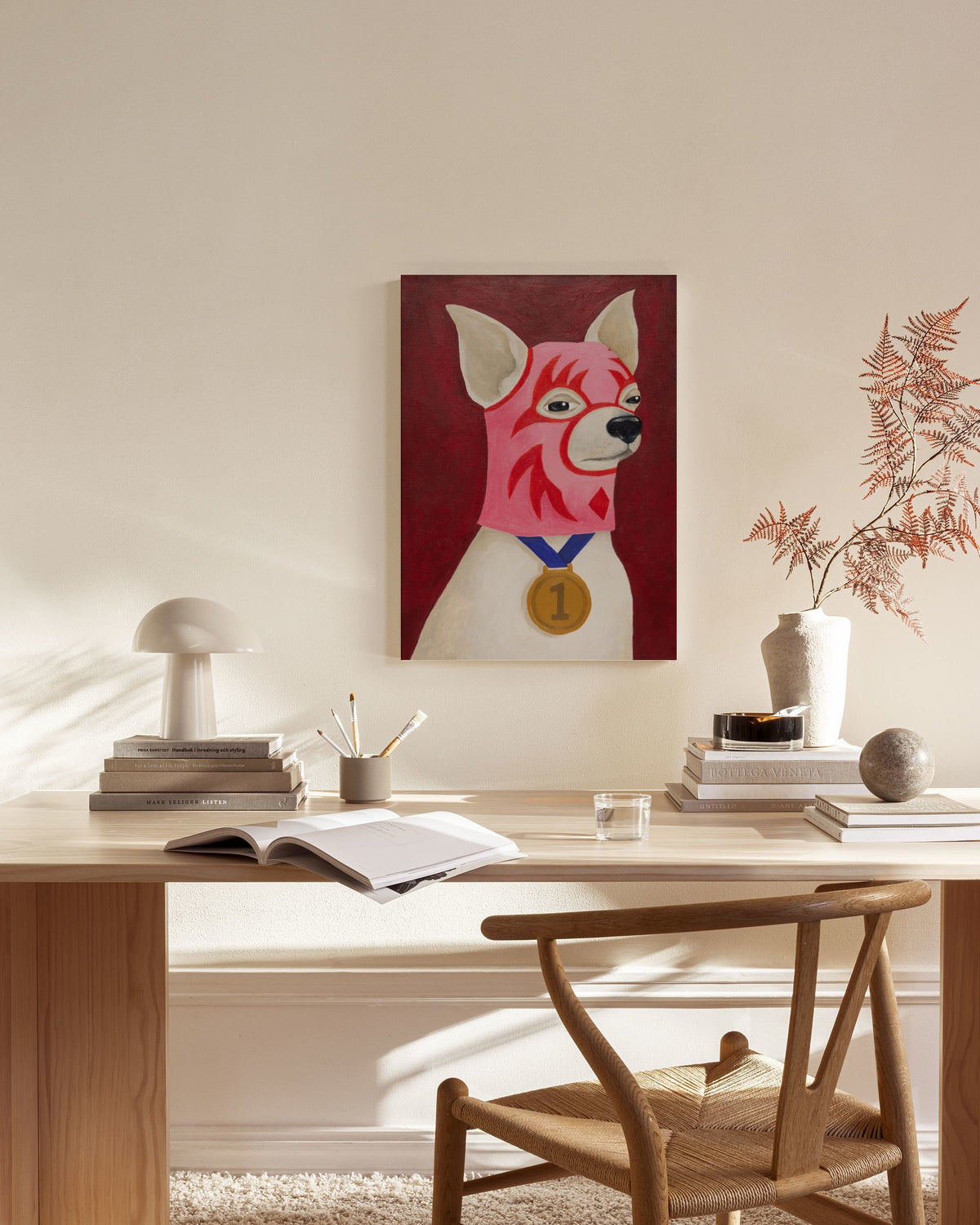 El Ganador Canvas print