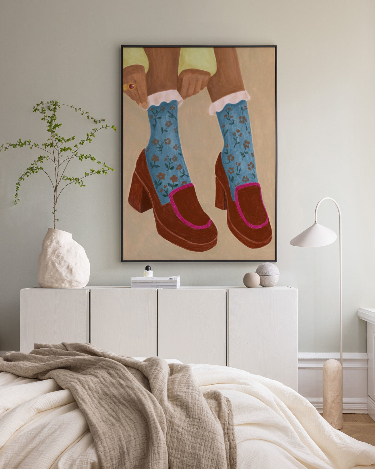 Almost Out the Door Canvas print