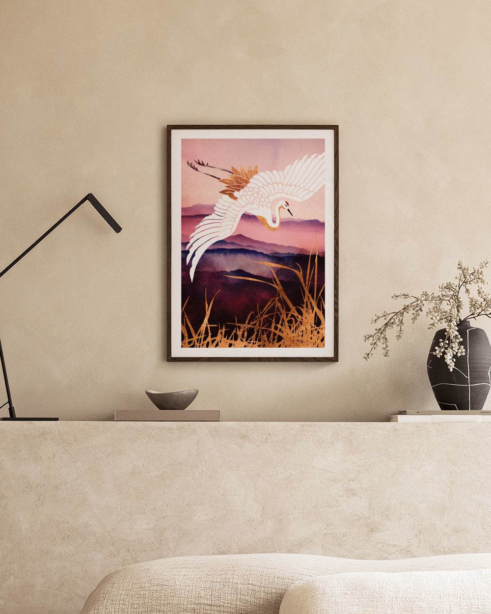 SpaceFrog Designs - Elegant Flight III Print