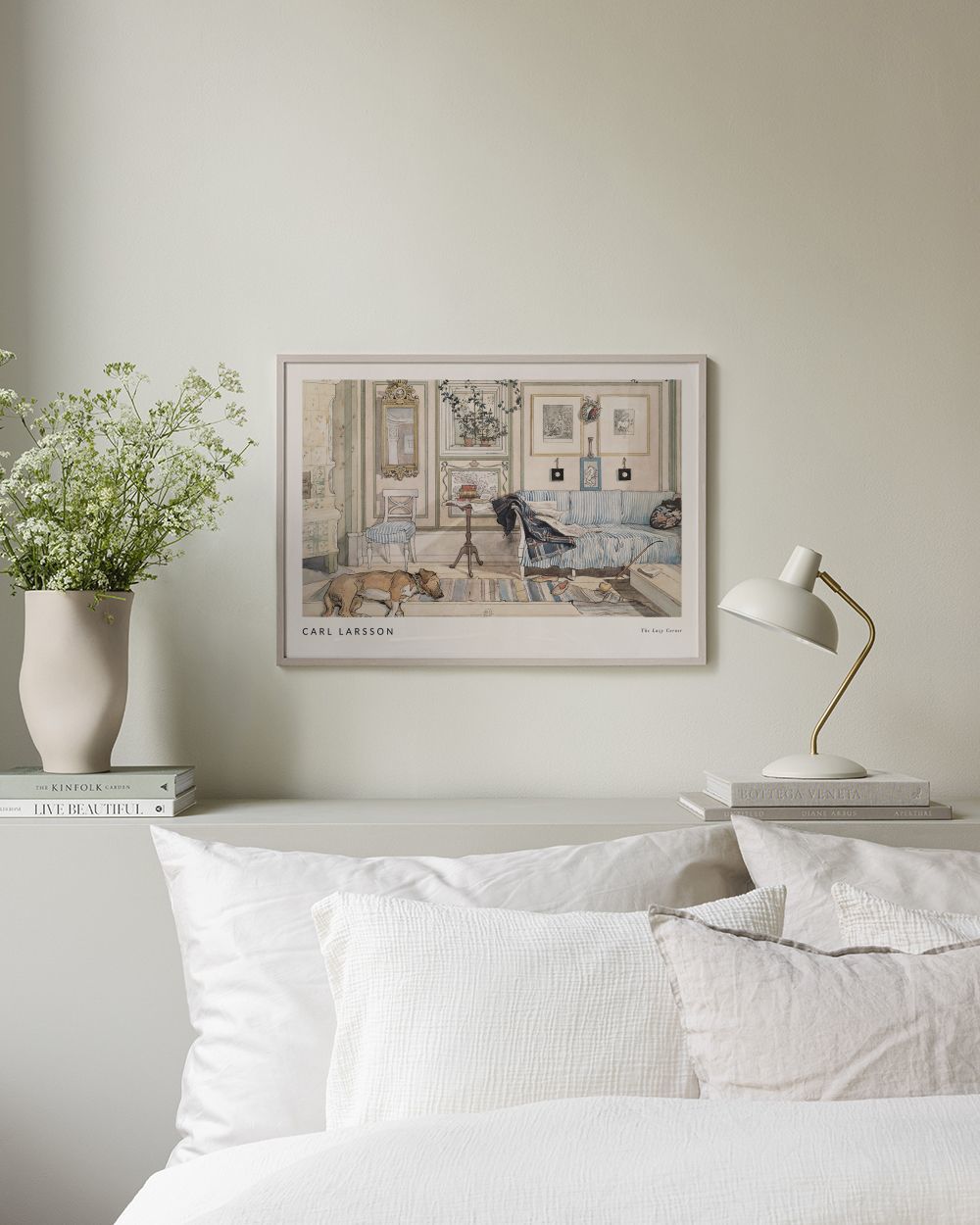 Carl Larsson - The Lazy Corner Print