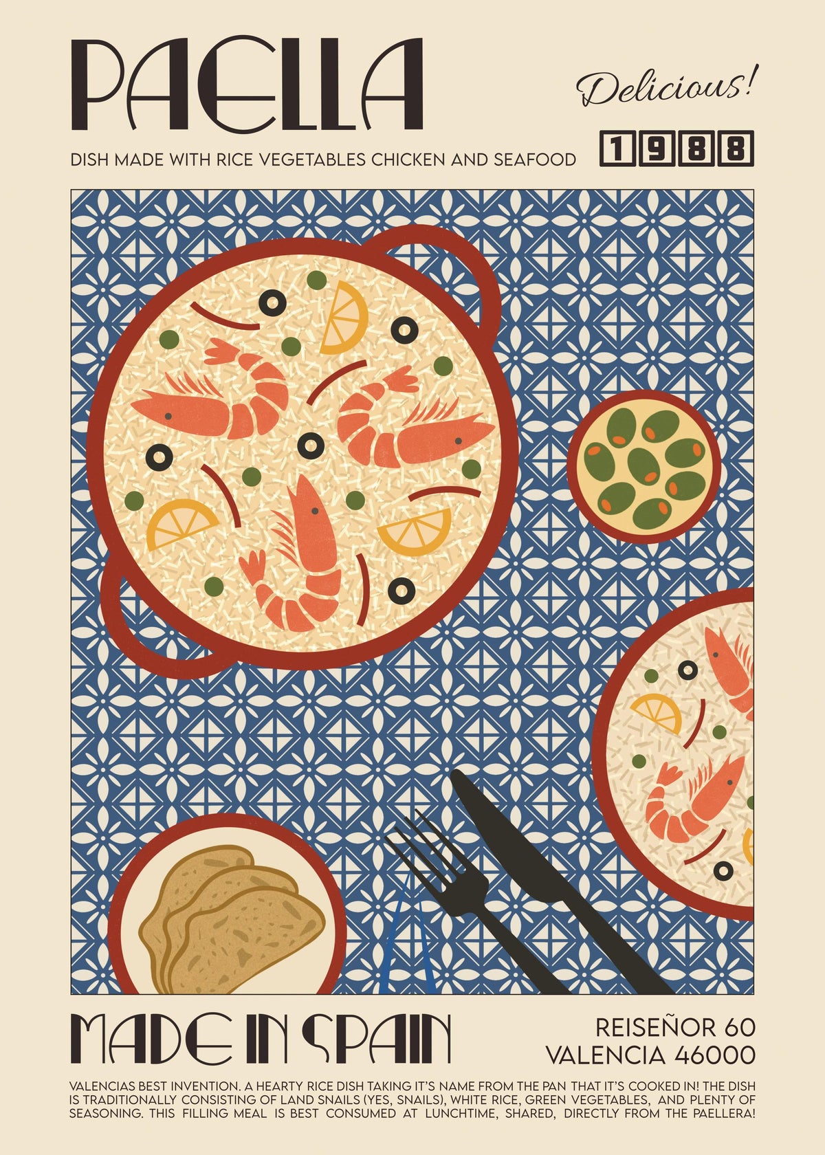 We made something nice - The Paella Print