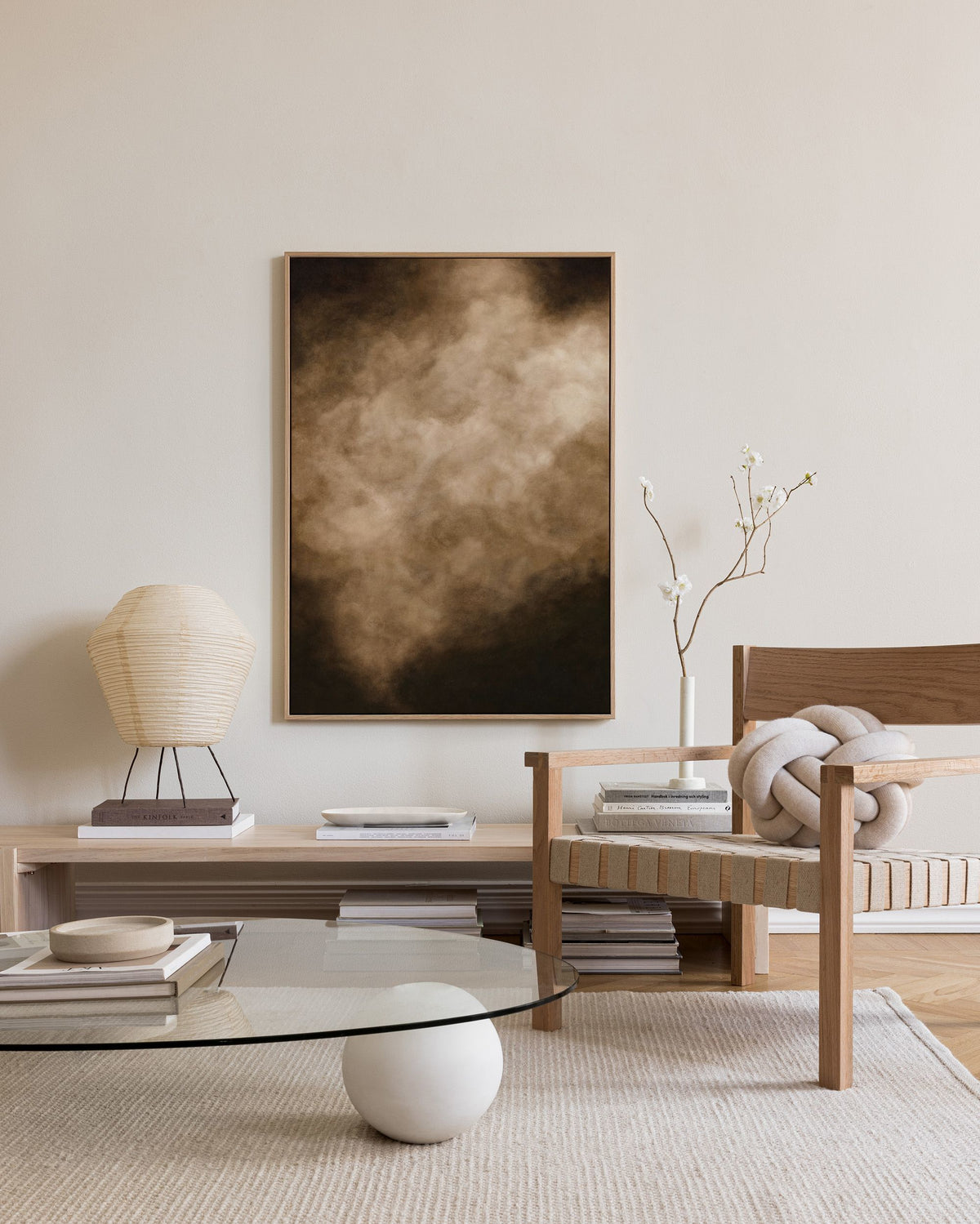 The Beginning Canvas print