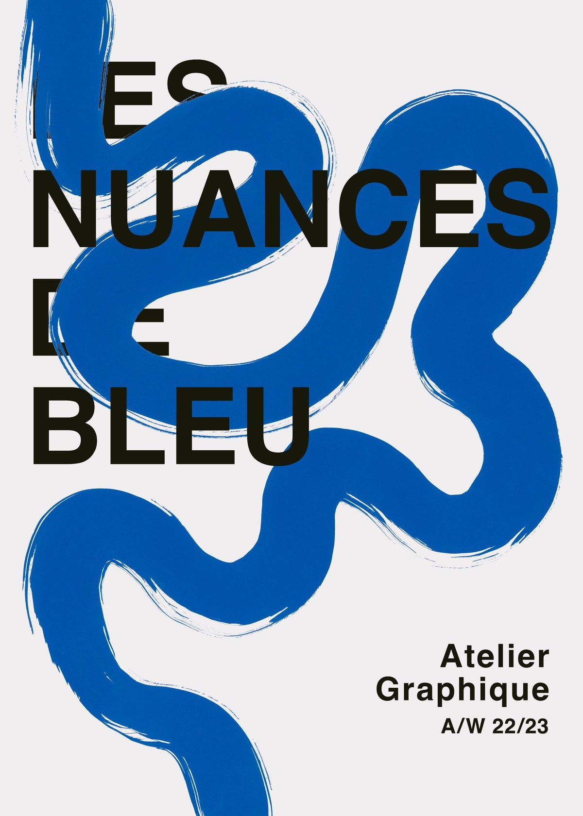 Les Nuances de Bleu Print