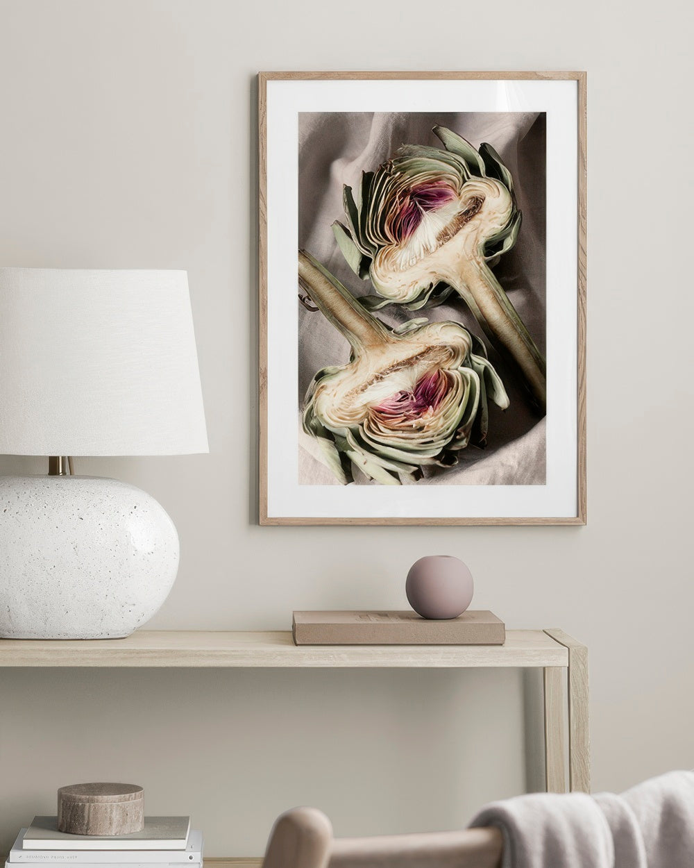 Soft Artichokes Print