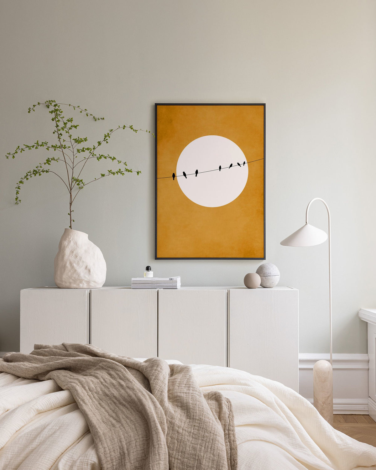 Boris Draschoff  Kubistika - Chirping and Chilling Canvas print