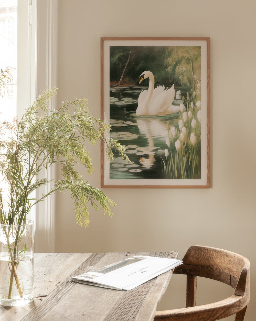 Majestic Swan Print