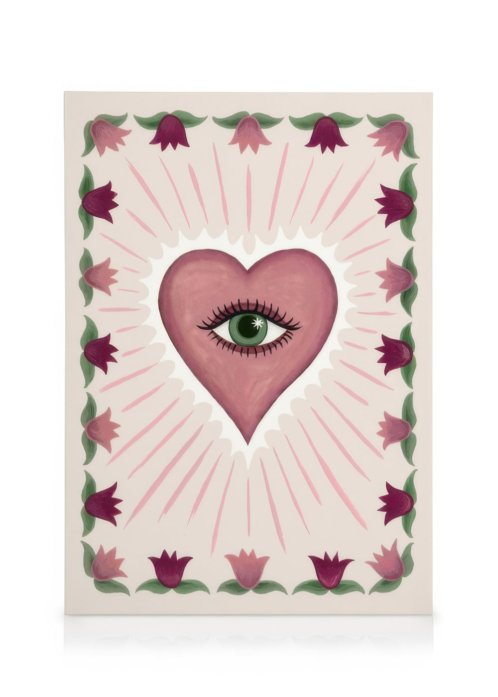 Eye of Love Canvas print