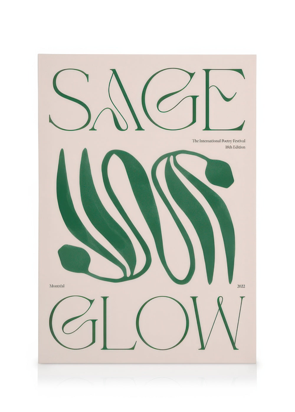 Sage Glow Canvas print
