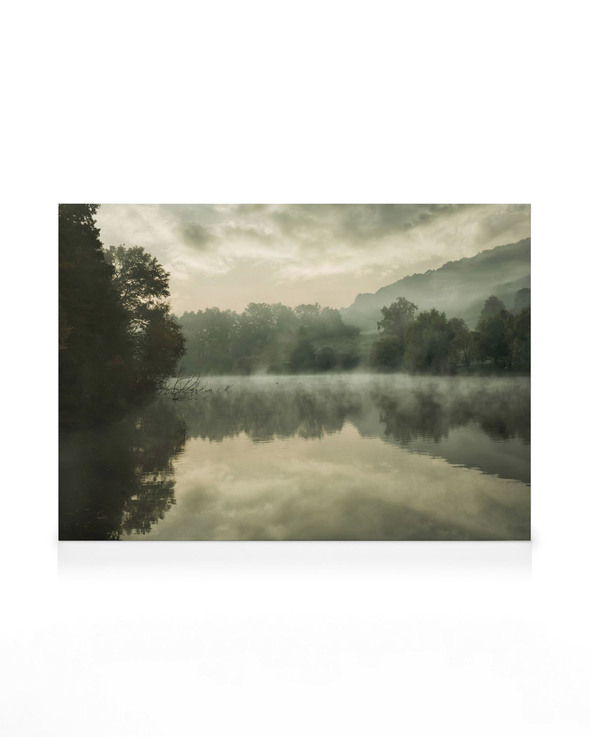 Green Lake Canvas print