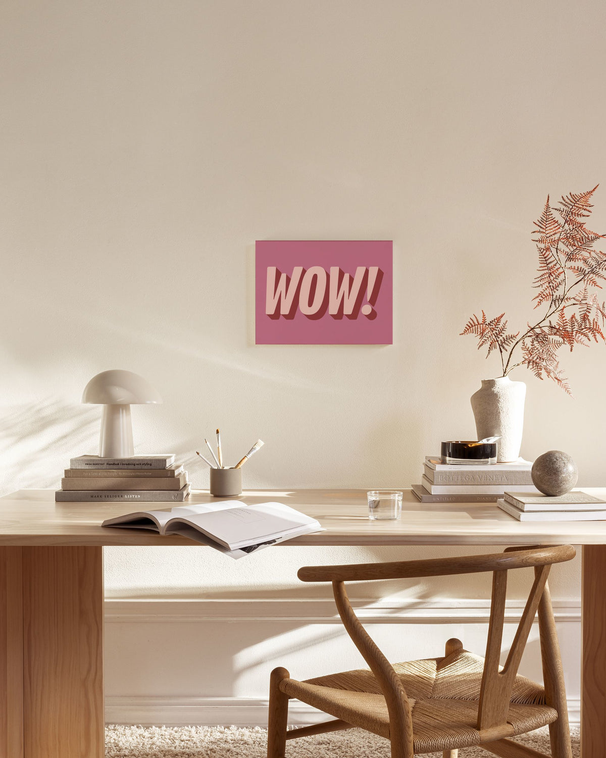 Wow Canvas print