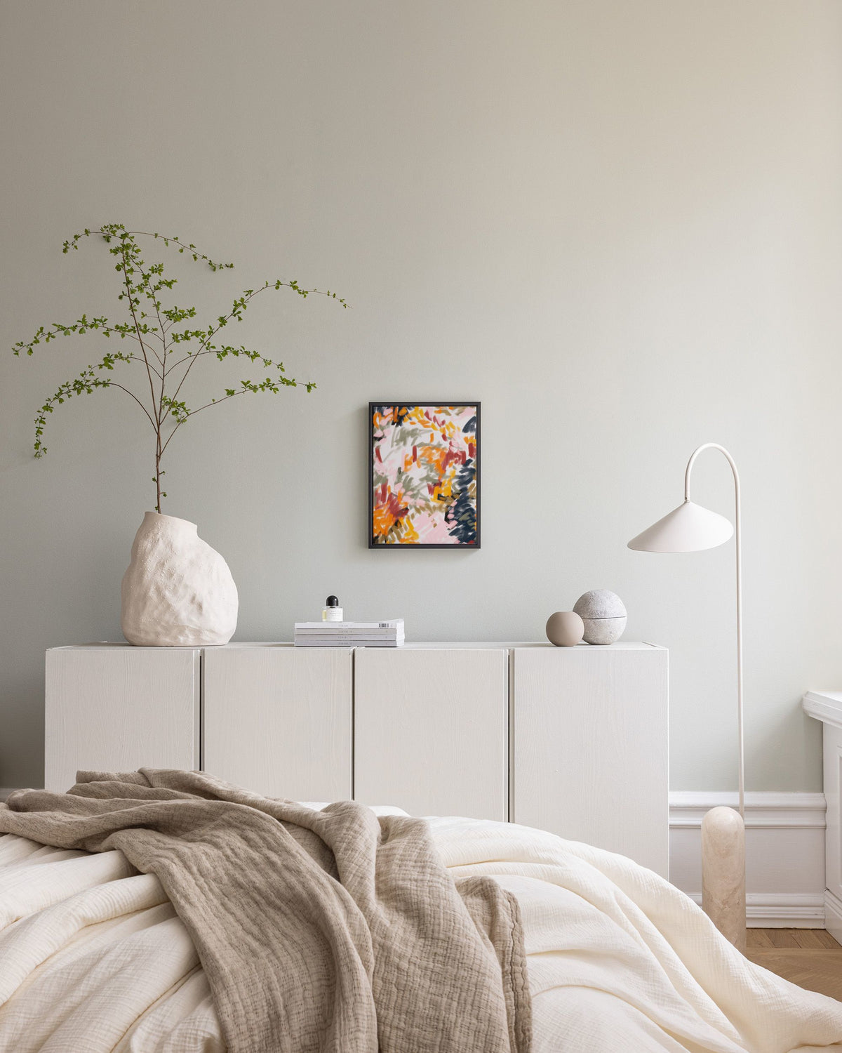 Le Jardin No2 Canvas print