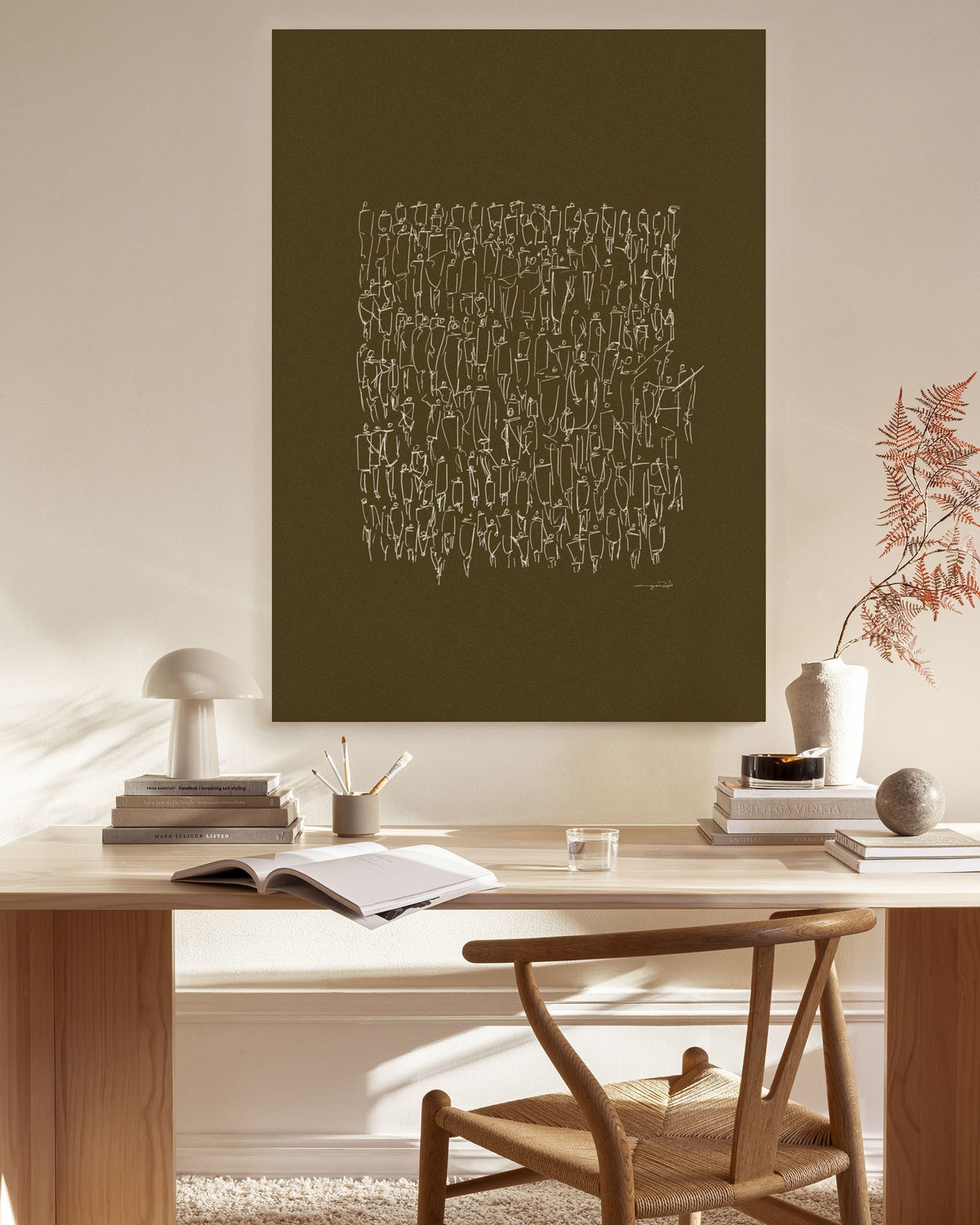 Mie & Him - People Canvas print