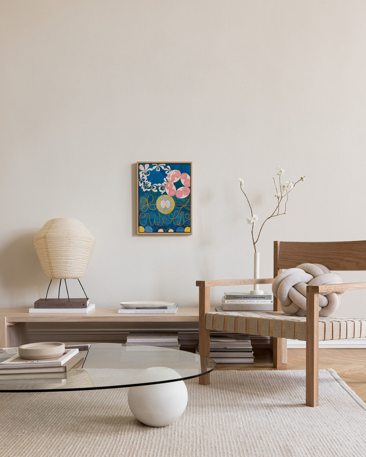 Canvas print - The Ten Largest, No.1, Childhood by Hilma af Klint