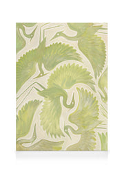 Rosanna Corfe - Green Herons Canvas
