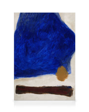 Bold Blue Canvas print