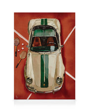 Ekaterina Zagorska - Tennis Club Canvas print