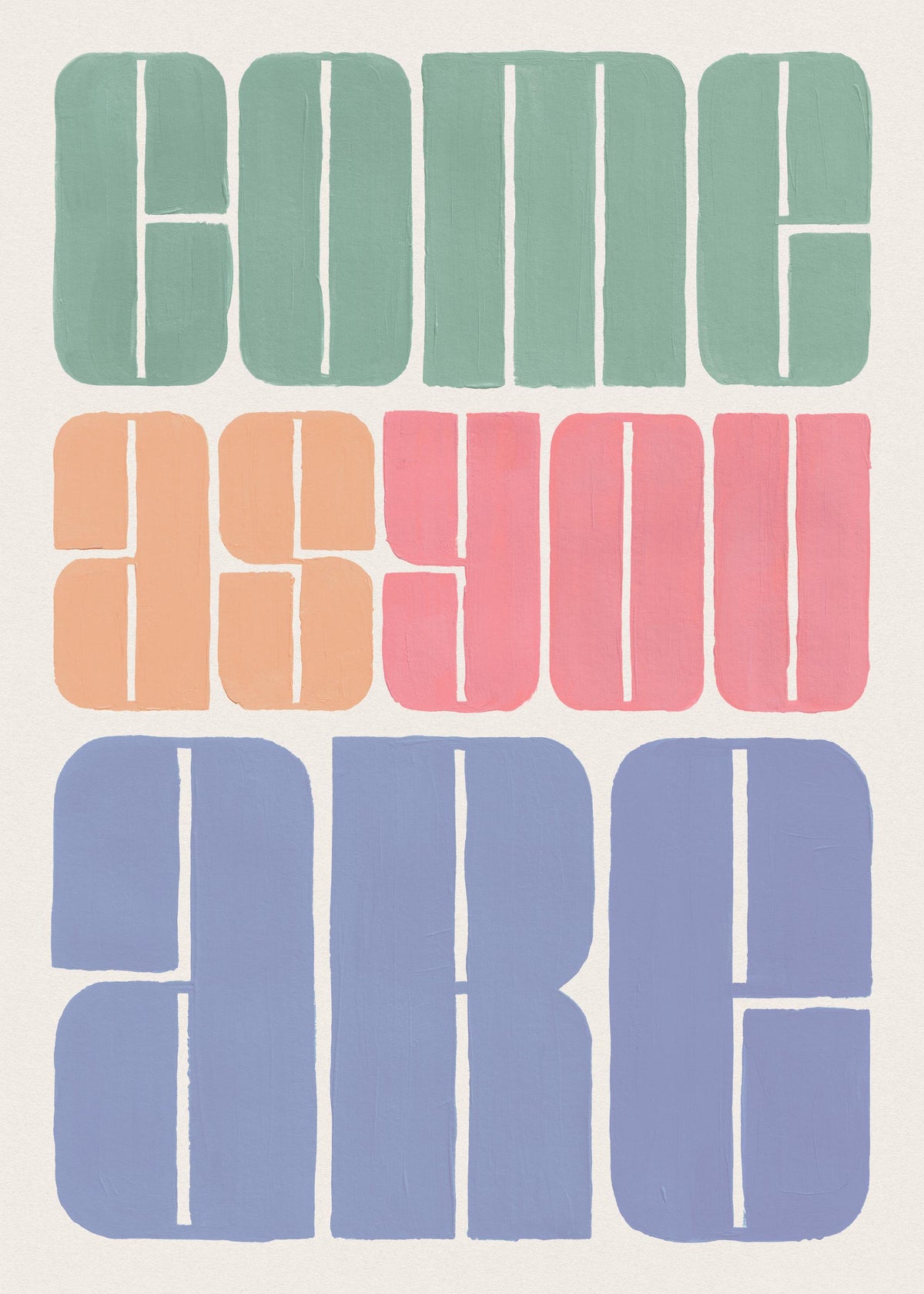 Come As You Are Print