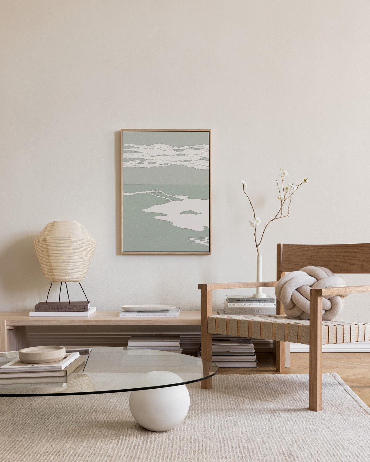 Calm Sea Canvas print