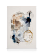 Abstract Watercolor Brushes No1 Canvas print