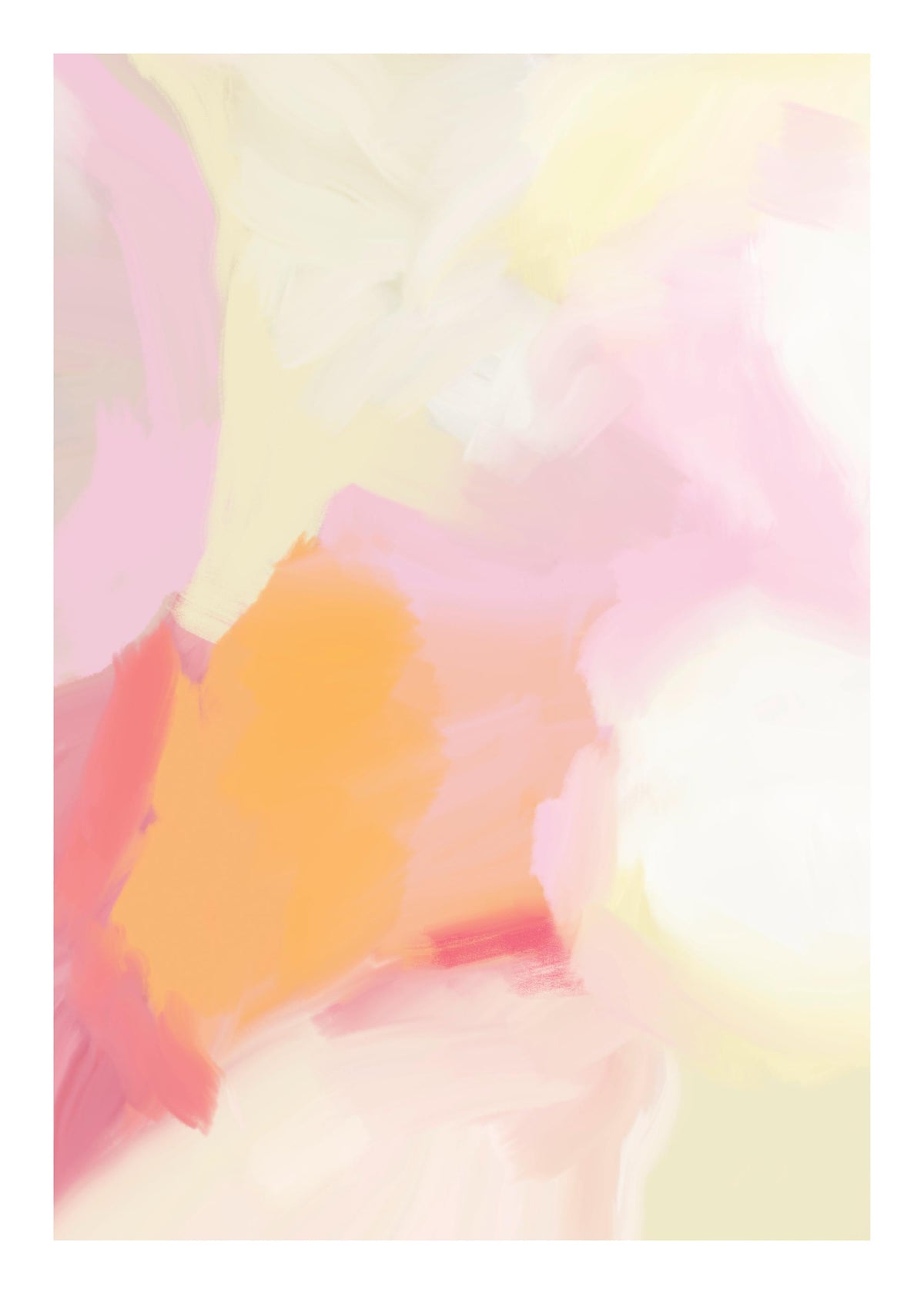 Painterly Expression No2 Print
