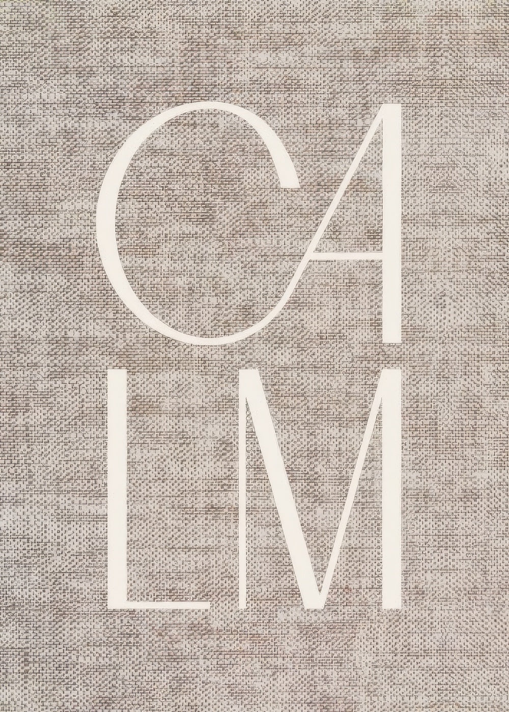 Calm Linen Print