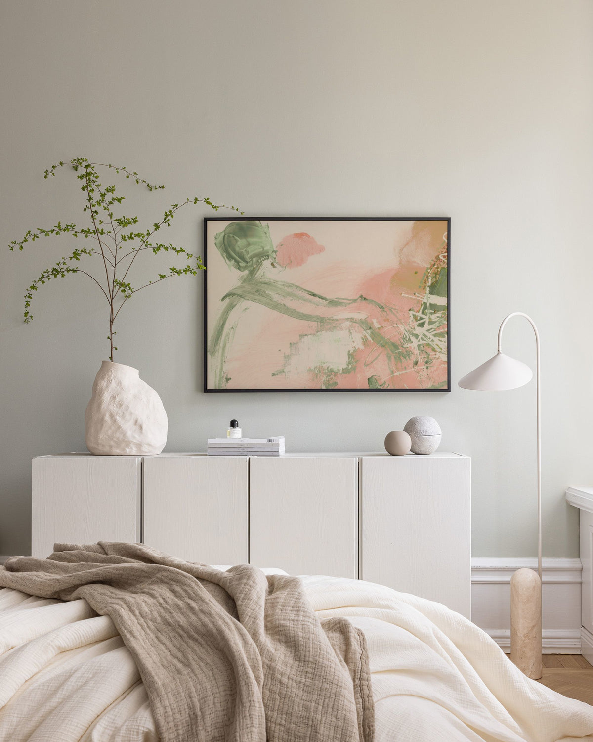 Blush Expression No1 Canvas print