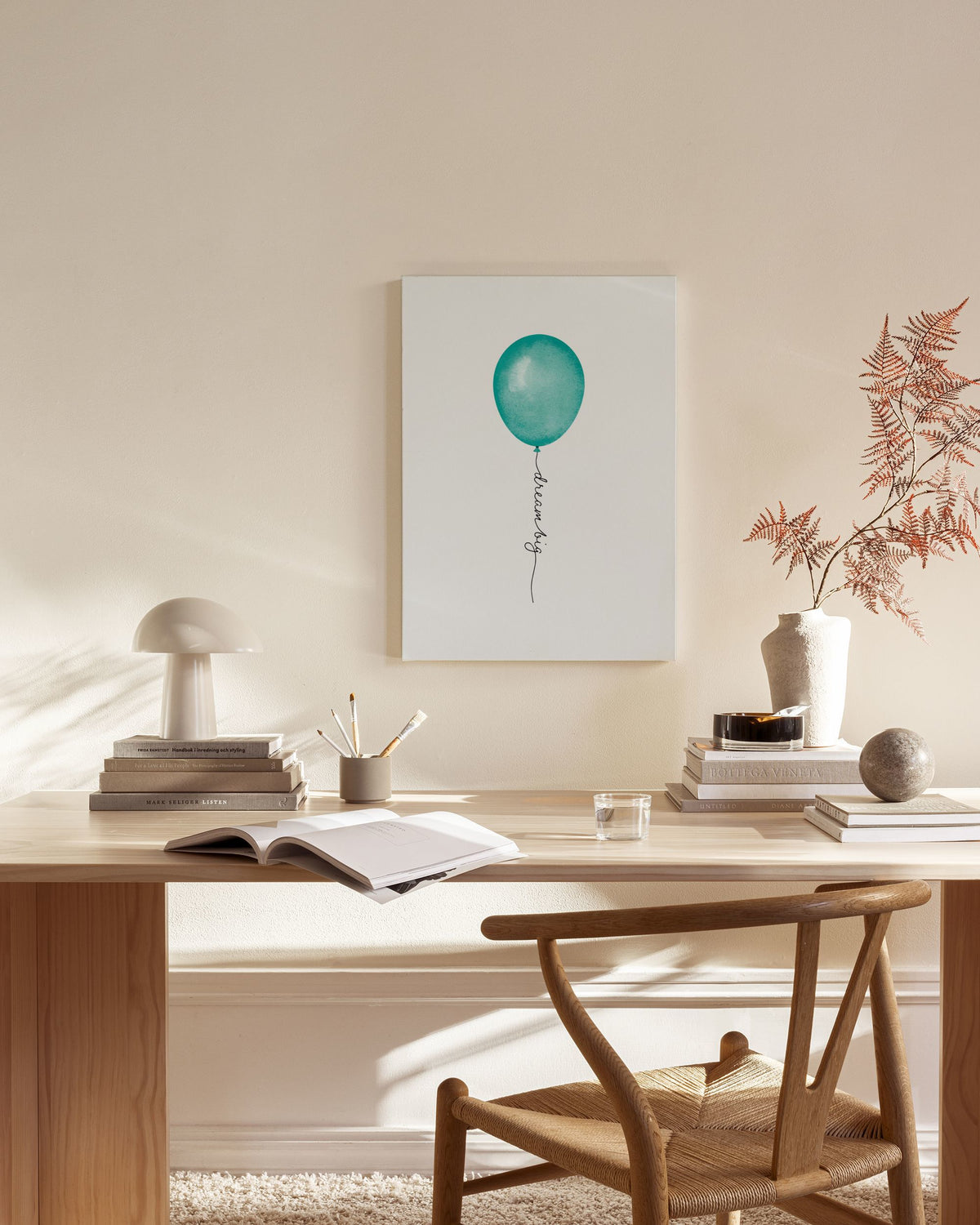 Dream Big Balloon Canvas print
