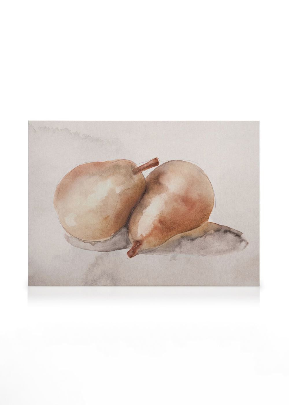 Pear Couple Canvas print