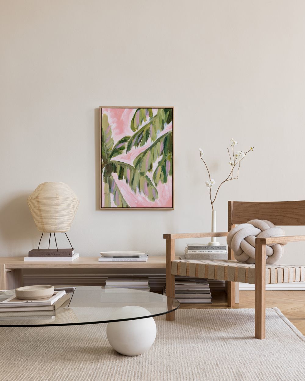 Swaying Palms Canvas print