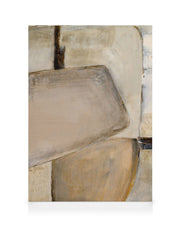 Grounded Shapes No2 Canvas print