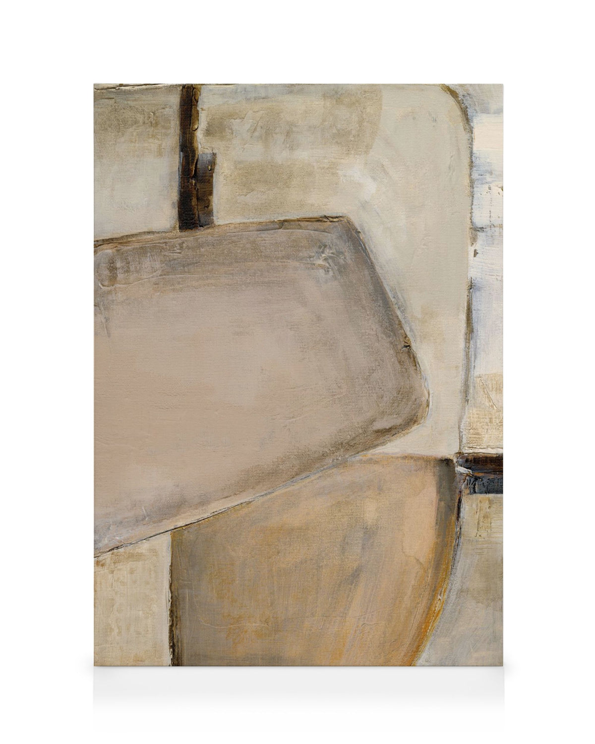 Grounded Shapes No2 Canvas print