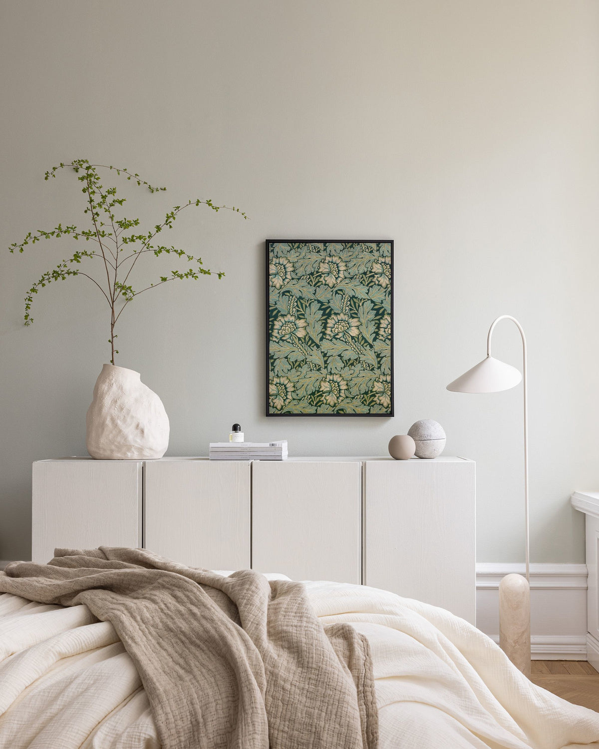 William Morris - Anemone Canvas print