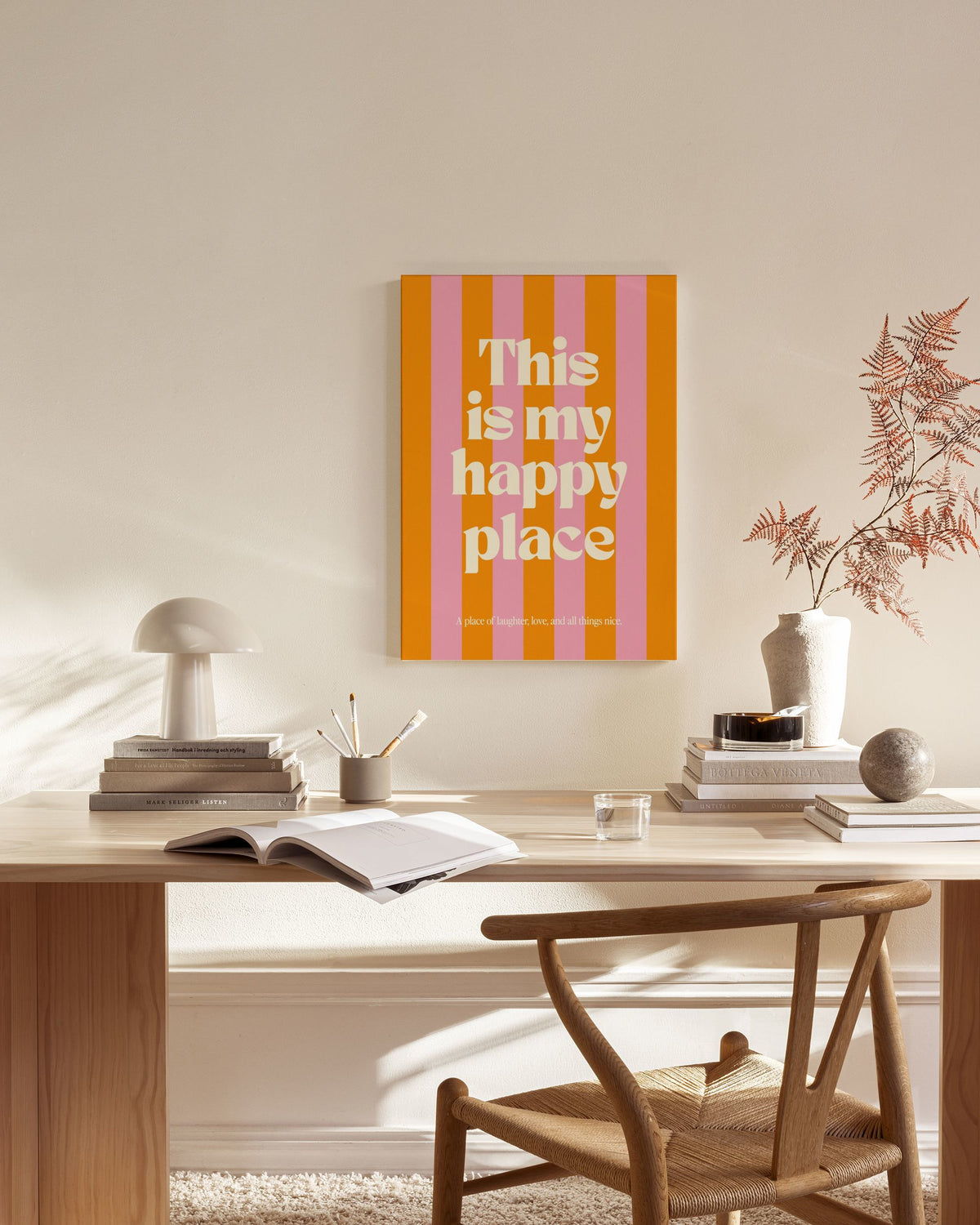 Happy Place Canvas print