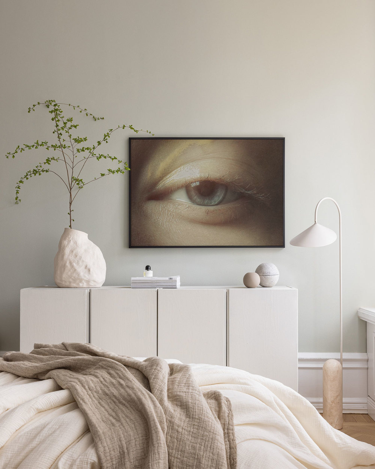 The Observer Canvas print