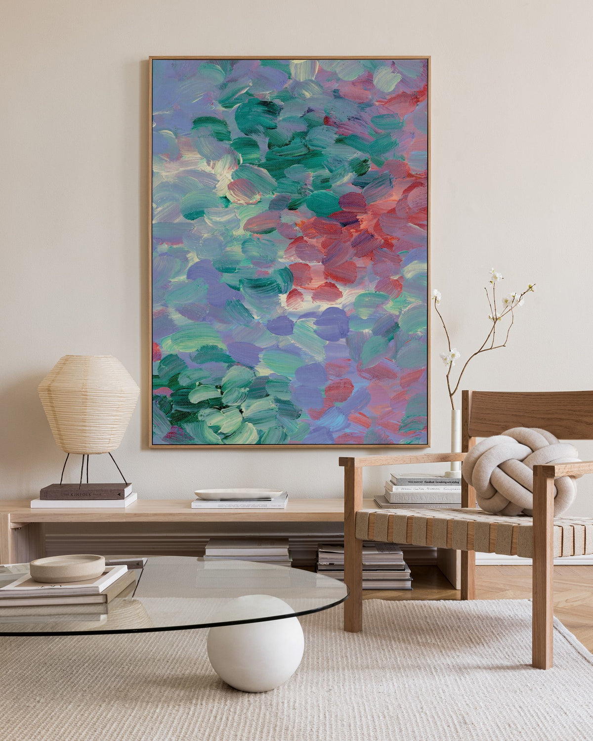 Chromatic Reverie No2 Canvas print