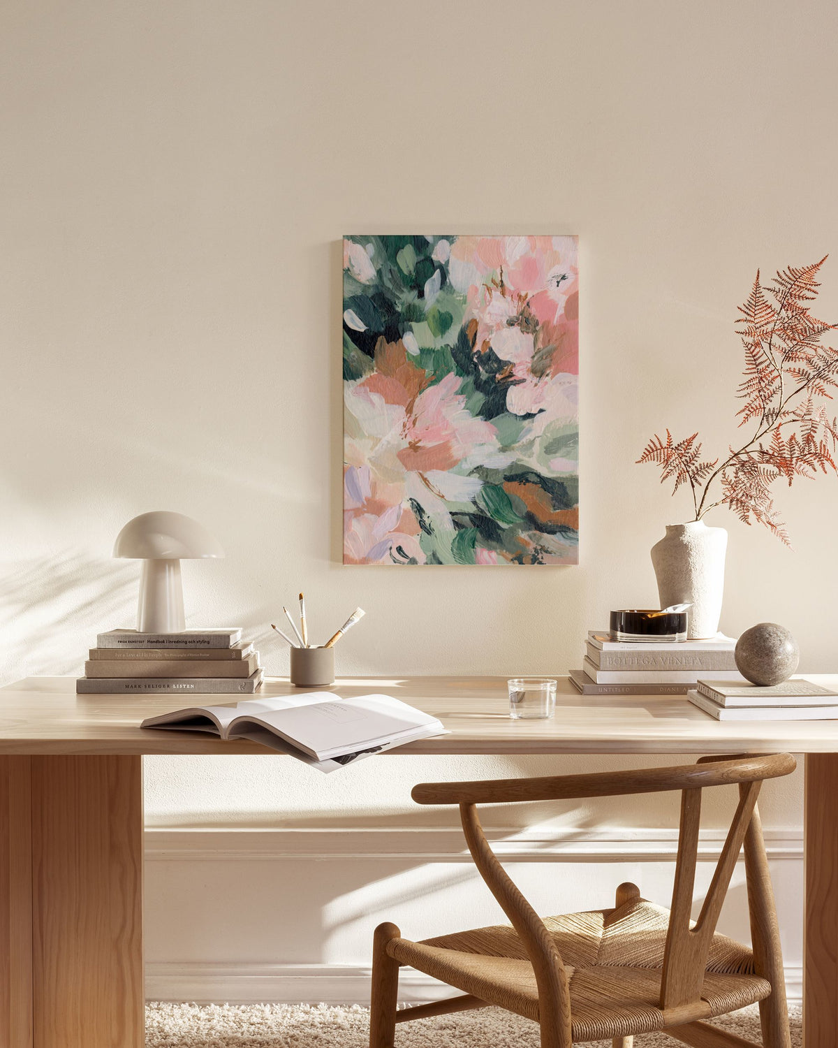 Fleurs Épanouies Canvas print