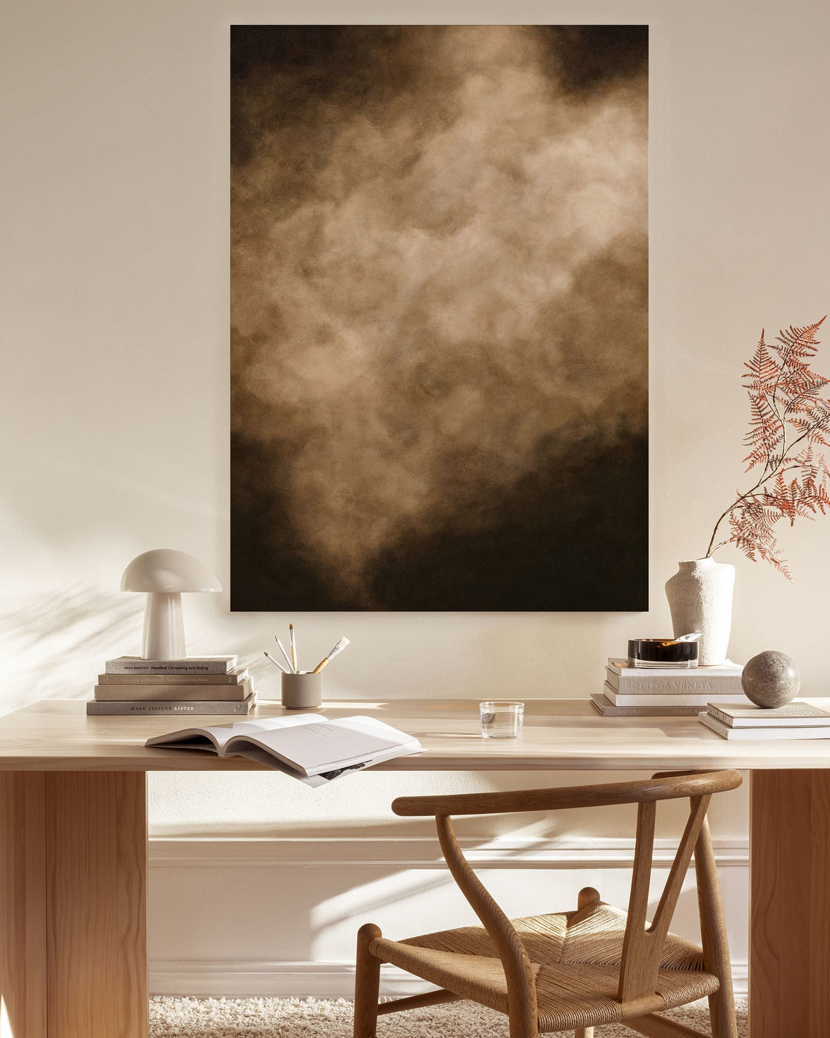 The Beginning Canvas print