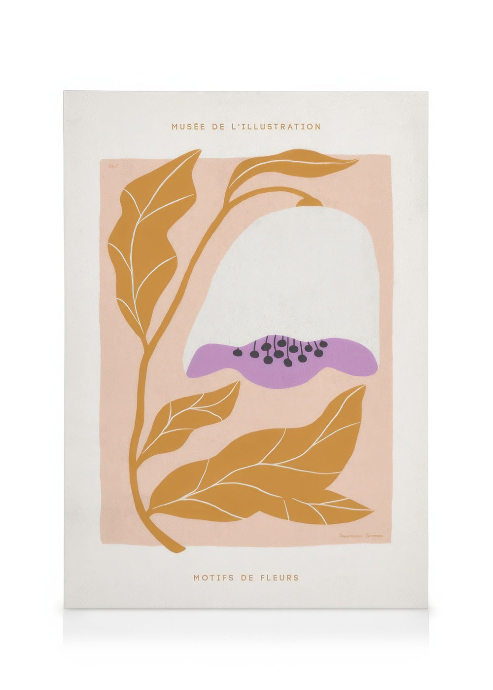 Motifs de Fleurs No1 Canvas print