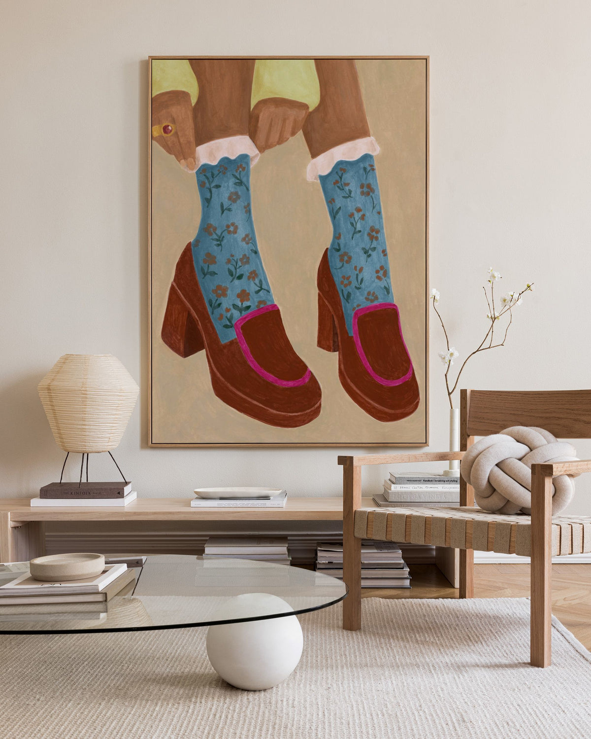 Almost Out the Door Canvas print
