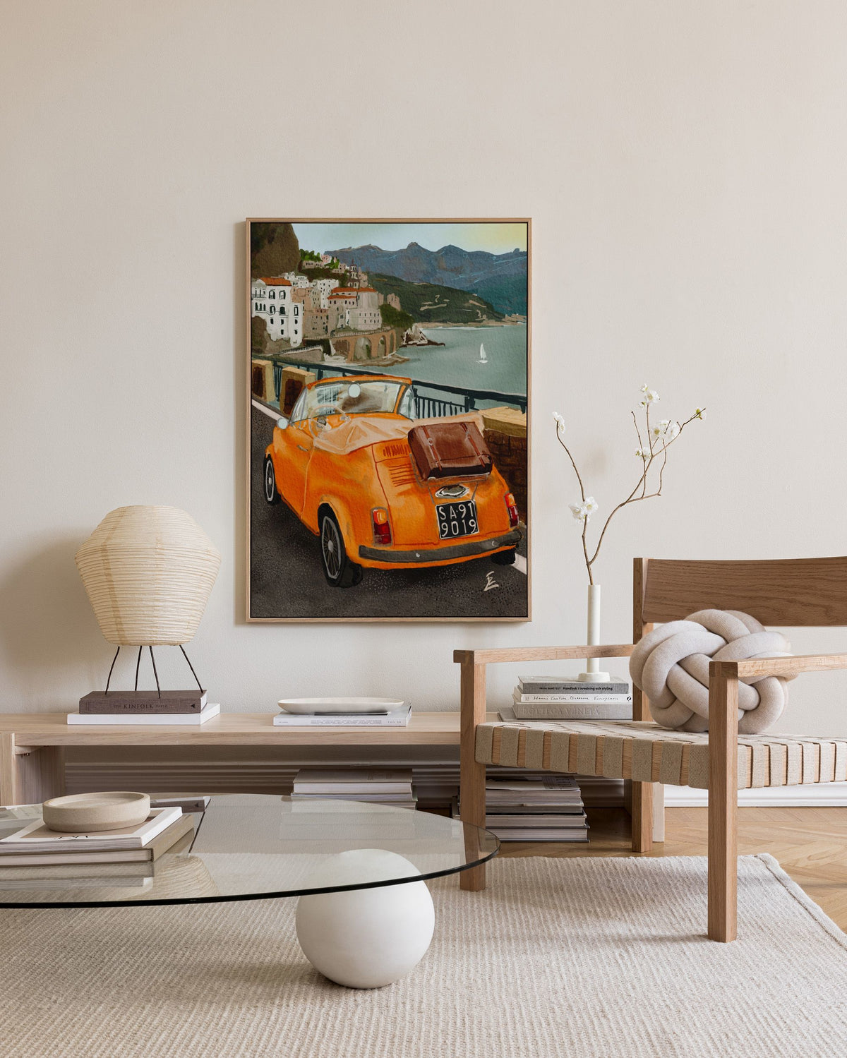 Ekaterina Zagorska - Italian Dream Canvas print