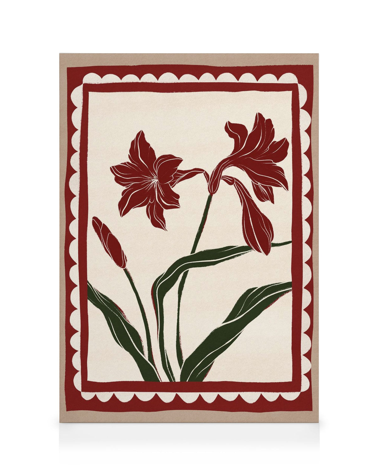 Framed In Bloom Canvas print