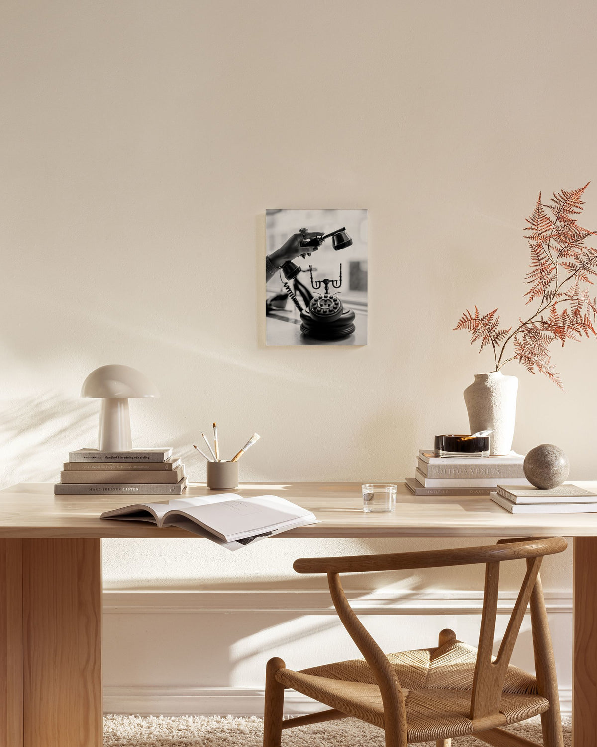 Vintage Call Canvas print