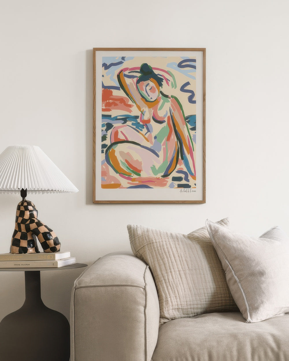 By the River Print