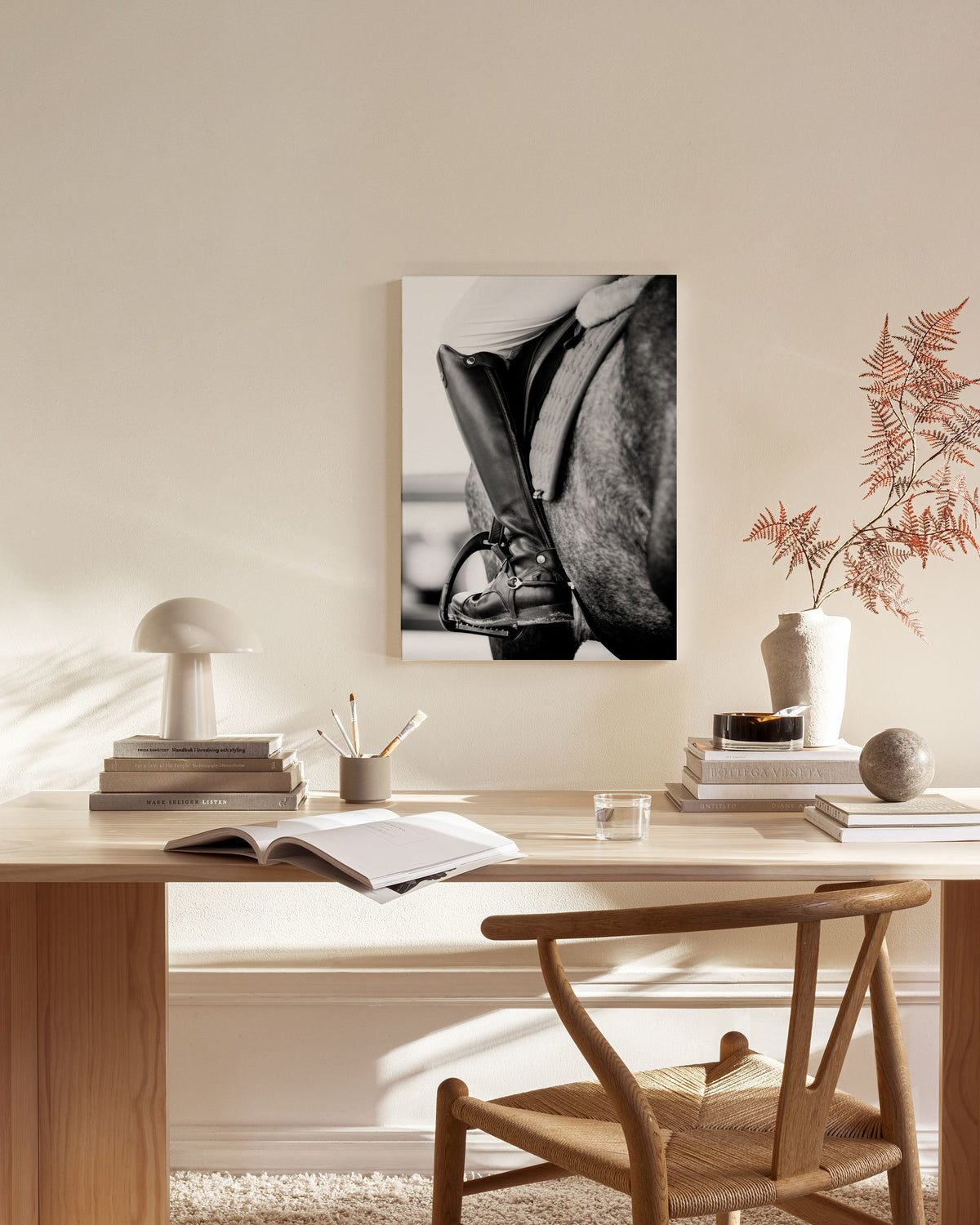 Horse Riding Canvas print